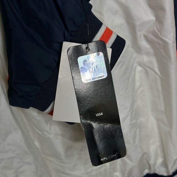 NFL Chicago Bears Windbreaker Pullover Jacket Size XL - Picture 7 of 8